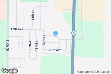 Map image of the property - 1424 18th Ave