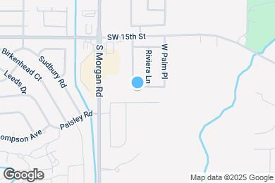 Map image of the property - 9710 SW 17th St
