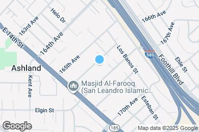 Map image of the property - 1512 166th Ave