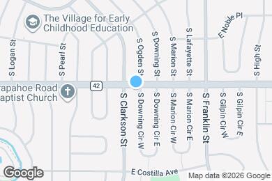Map image of the property - 6701 S Downing Circle West