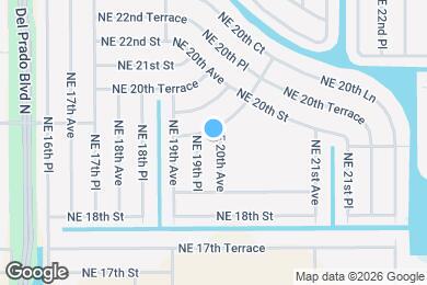 Map image of the property - 1920 NE 20th Ave