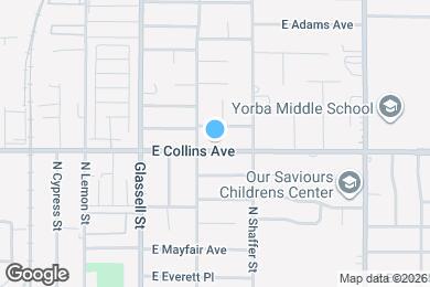 Map image of the property - 327 E Collins Ave