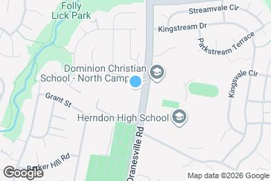 Map image of the property - 1546 Dranesville Rd