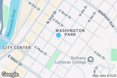 Map image of the property - 317 E Spring St