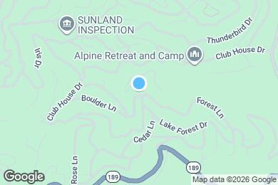 Map image of the property - 26302 Lake Forest Dr