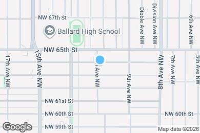 Map image of the property - 957 NW 64th St