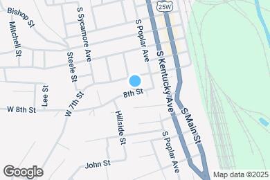 Map image of the property - 308 W 8th St