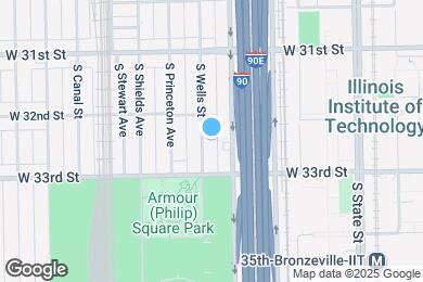 Map image of the property - 3227 S Wells St