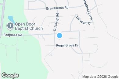 Map image of the property - 5506 Fairpines Ct