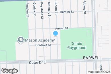 Map image of the property - 20059 Bloom St