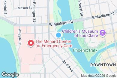 Map image of the property - 1227 1st Ave