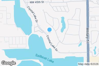 Map image of the property - 4040 Crystal Lake Dr