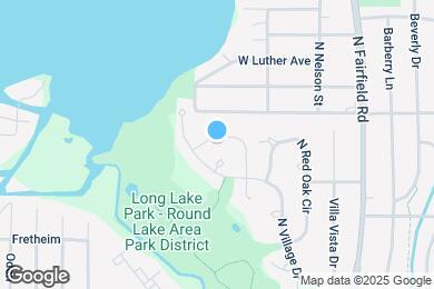 Map image of the property - 1415 W Split Oak Cir
