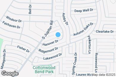 Map image of the property - 621 Hanover Dr