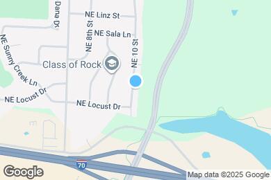 Map image of the property - 1116 NE 10 St