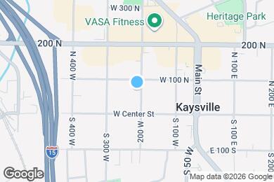 Map image of the property - 65 W 200 N