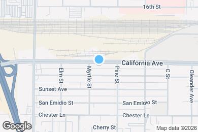Map image of the property - 2709 California Ave