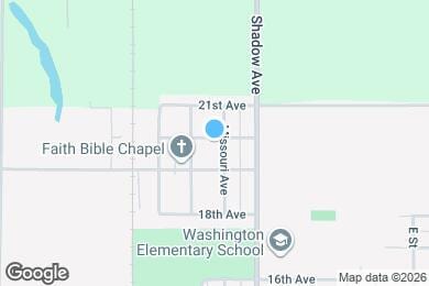 Map image of the property - 1004 20th Ave