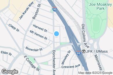 Map image of the property - 842 Dorchester Ave