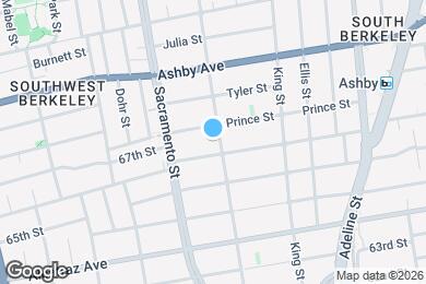 Map image of the property - 3110 California St