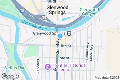 Map image of the property - 716 Grand Ave