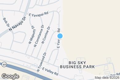 Map image of the property - 3133 N Yavapai Rd E