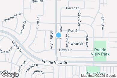 Map image of the property - 4003 28th Ave