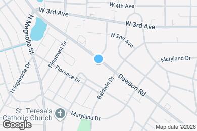 Map image of the property - 1500 Dawson Rd