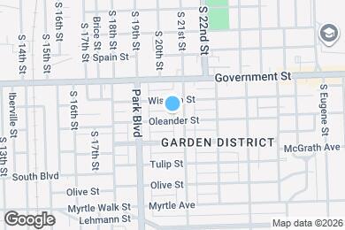 Map image of the property - 2019 Oleander St