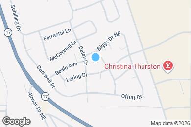 Map image of the property - 205 March Dr NE