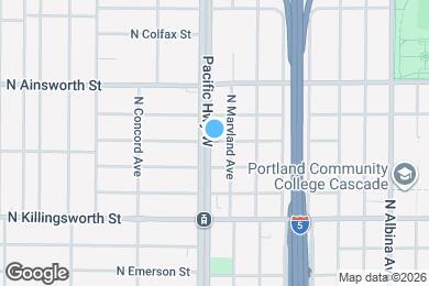 Map image of the property - 1480 N Jarrett St