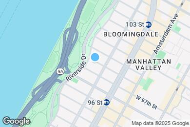 Map image of the property - 312 W 98th St