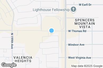 Map image of the property - 19580 W Edgemont Ave