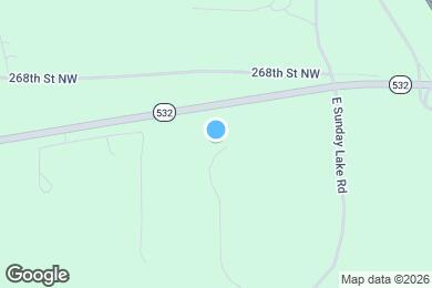 Map image of the property - 26608 12th Dr NW