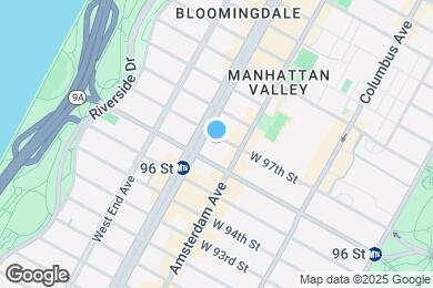 Map image of the property - 226 W 97th St