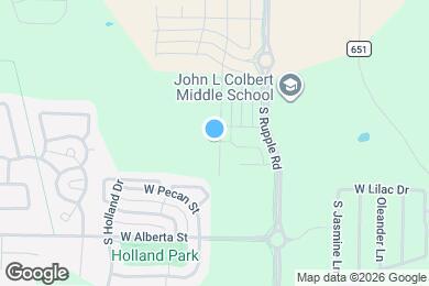 Map image of the property - 1011 S Benchmark Ln