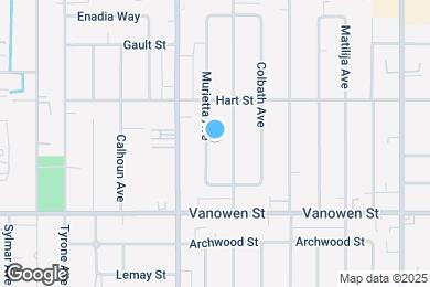 Map image of the property - 6916 Murietta Ave