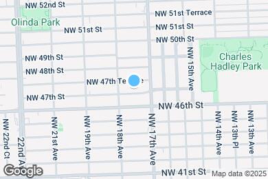 Map image of the property - 1745 NW 47th Ter