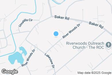 Map image of the property - 19536 River Woods Dr