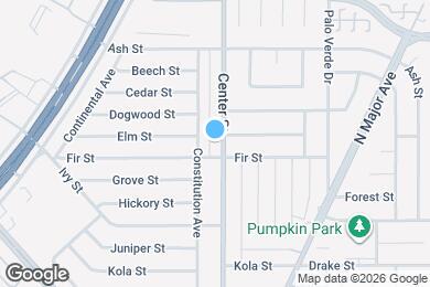 Map image of the property - 905 Center St