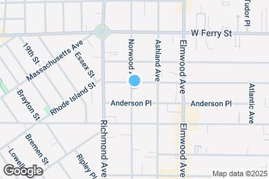 Map image of the property - 291 Norwood Ave