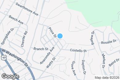 Map image of the property - 412 Price St