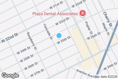 Map image of the property - 946 W 35th St