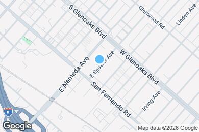 Map image of the property - 1025 E Spazier Ave