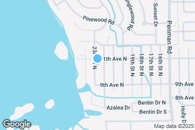 Map image of the property - 1045 N 23rd St