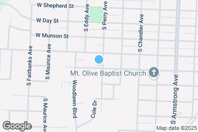 Map image of the property - 1203 W Texas St