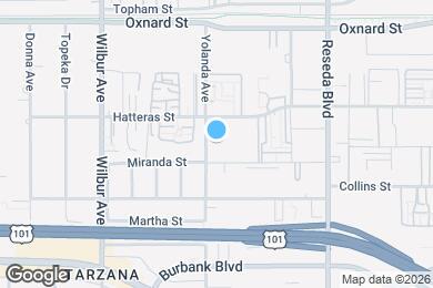 Map image of the property - 5820 Yolanda Ave