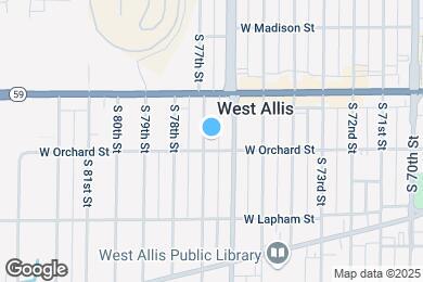 Map image of the property - 1460 S 77th St