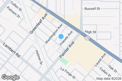 Map image of the property - 8431 Friends Ave