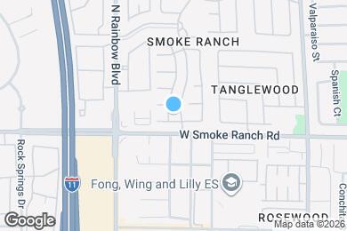 Map image of the property - 2412 Silver Shadow Dr